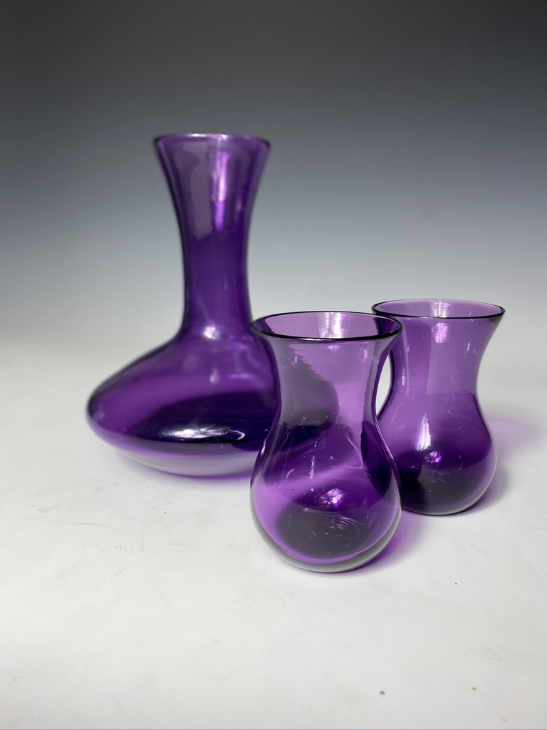 Bubble Cup Decanter Set – Ignite Glass Studios