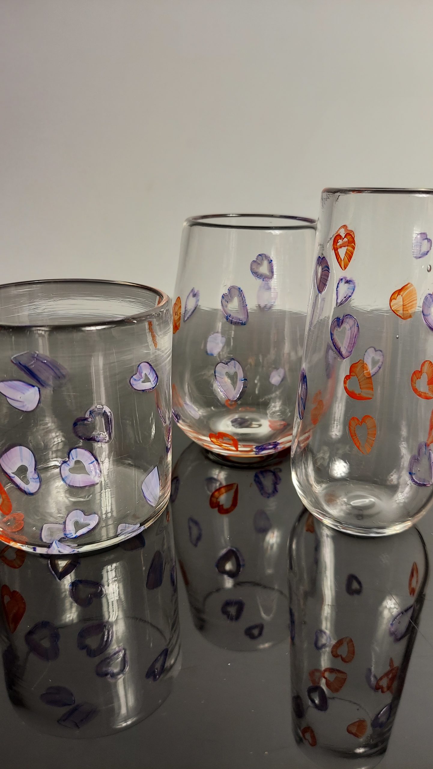 Murrine Stemless Wine Glass