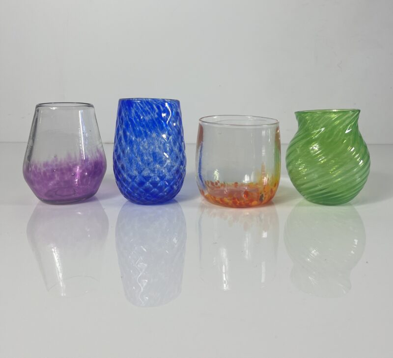 Image shows four different cup styles.